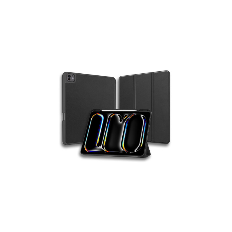 Чохол до планшета AirOn Premium SOFT iPad Pro 13 2024 + Film Black (4822352781129)