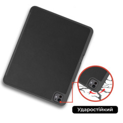 Чохол до планшета AirOn Premium SOFT iPad Pro 13 2024 + Film Black (4822352781129)