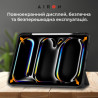 Чохол до планшета AirOn Premium SOFT iPad Pro 13 2024 + Film Black (4822352781129)