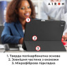Чохол до планшета AirOn Premium SOFT iPad Pro 13 2024 + Film Black (4822352781129)