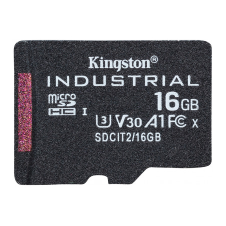 Карта пам'яті Kingston 16GB microSDHC class 10 UHS-I V30 A1 (SDCIT2/16GBSP)