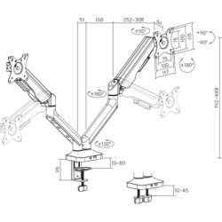 Кронштейн OfficePro MA442B