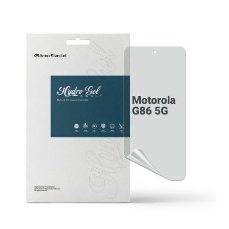 Плівка захисна Armorstandart Hydrogel Matte Motorola G86 5G (ARM86581)