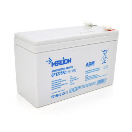 Батарея до ДБЖ Merlion 12V-7.5Ah (GP1275F2)