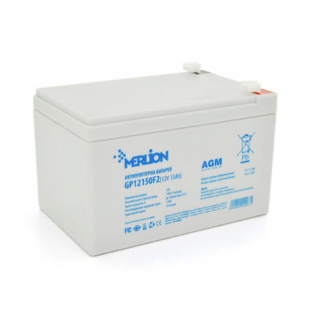 Батарея до ДБЖ Merlion 12V-15.0Ah (GP12150F2)