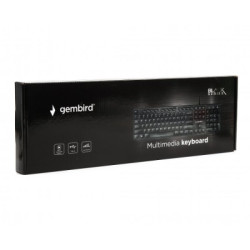 Клавіатура Gembird KB-MCH-03-UA USB Black (KB-MCH-03-UA)