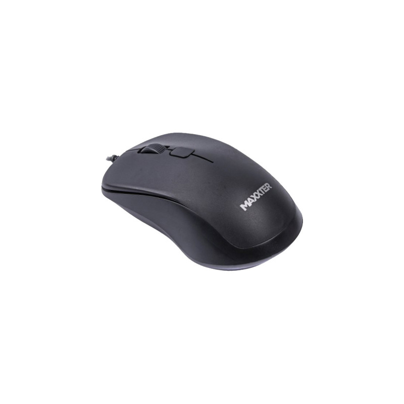 Мишка Maxxter Mc-3B01 USB Black (Mc-3B01)