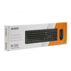 Комплект A4Tech KK-3330 USB Black (4711421961851)