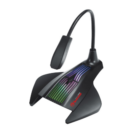 Мікрофон Marvo MIC-01 Multi-LED USB Black (MIC-01)