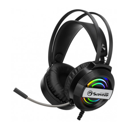 Навушники Marvo HG8902 Multi-LED Black (HG8902)