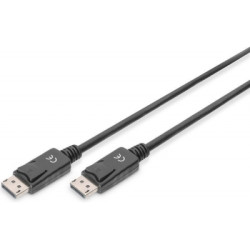 Кабель мультимедійний DisplayPort M to DisplayPort M 15.0m Digitus (AK-340100-150-S)