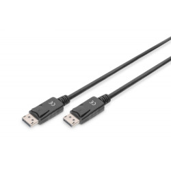 Кабель мультимедійний DisplayPort M to DisplayPort M 2.0m UHD 4K Digitus (DB-340100-020-S)