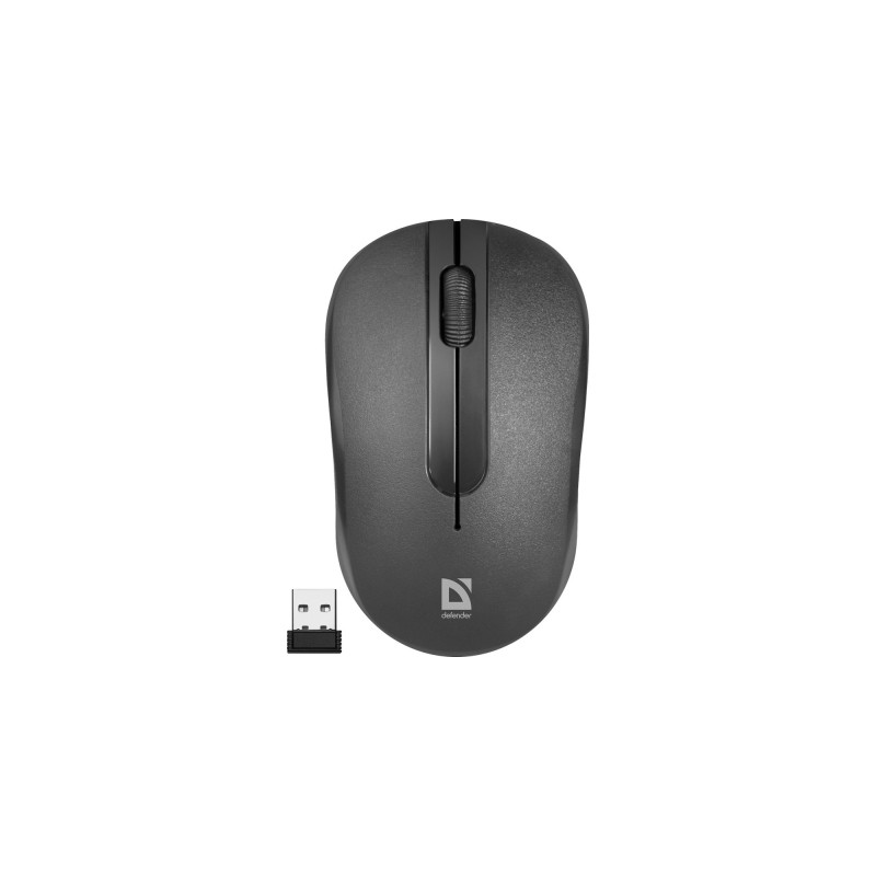 Мишка Defender Hit MM-495 Wireless Black (52495)