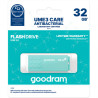 USB флеш накопичувач Goodram 32GB UME3 Care Green USB 3.2 (UME3-0320CRR11)