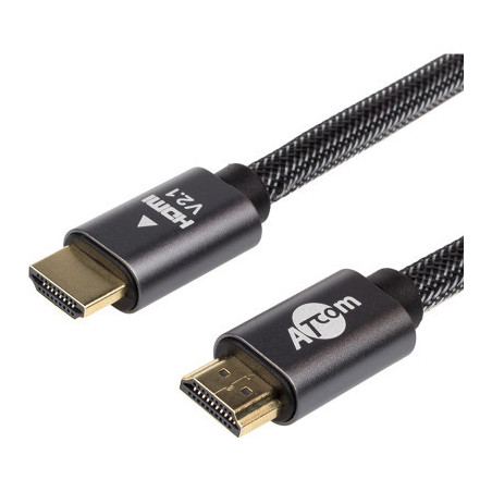 Кабель мультимедійний HDMI M to HDMI M 30.0m V2.1 active Atcom (23730)