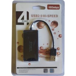 Концентратор Atcom USB TD4005 4port black (10725)