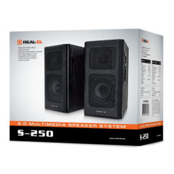Акустична система REAL-EL S-250 Black (EL121000005)