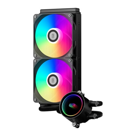 Система рідинного охолодження PcCooler DA240 ARGB BK