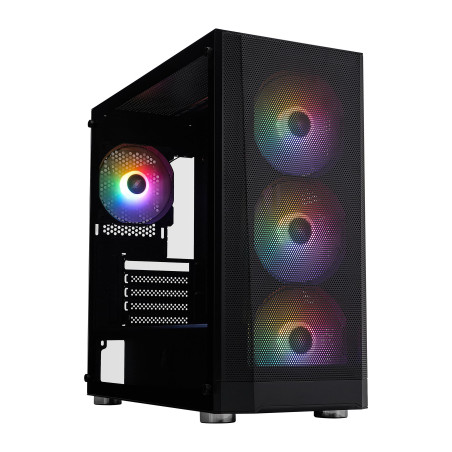 Корпус для ПК 1stPlayer FD5-M-BK-4F1