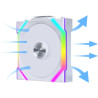 Кулер до корпусу Lian Li Uni Fan SL WIRELESS 120-1, White (G99.12SL1W1W.00)