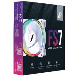 Кулер до корпусу 1stPlayer FS7 White (FS7-WH-1IN1)