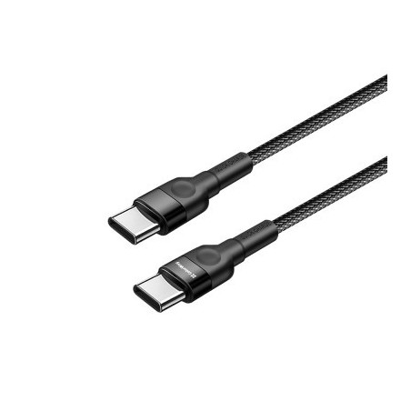 Дата кабель USB-C to USB-C 1.0m 3.0A black ColorWay (CW-CBPDCC047-BK)