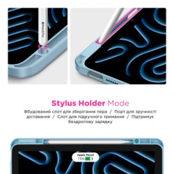 Чохол до планшета Armorstandart Y-Type PEN Samsung Galaxy Tab S9 / S9 FE / S10 FE Blue (ARM85519)