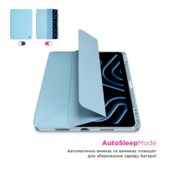 Чохол до планшета Armorstandart Y-Type PEN Samsung Galaxy Tab S9 / S9 FE / S10 FE Blue (ARM85519)