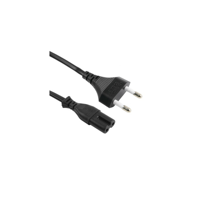 Кабель живлення C7 1.5m 0.5mm2 Merlion (PC-184/2 CEE7/16-C7-CCA15)