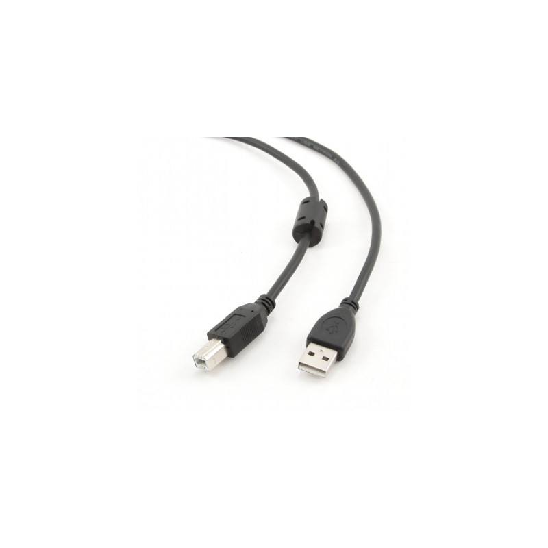 Кабель для принтера USB 2.0 AM/BM 3.0m ferrite Cablexpert (CCFB-USB2-AMBM-3M)