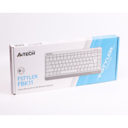 Клавіатура A4Tech FBK11 Wireless White (4711421965491)