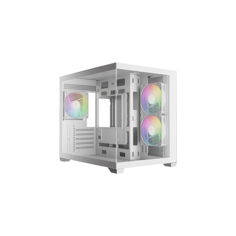 Корпус для ПК Gamdias AURA GC10M V2 WH ARGB (4711514503166)