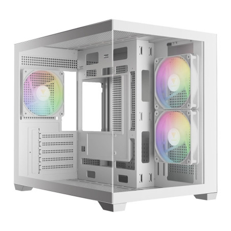 Корпус для ПК Gamdias AURA GC10M V2 WH ARGB (4711514503166)