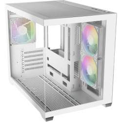 Корпус для ПК Gamdias AURA GC10M V2 WH ARGB (4711514503166)