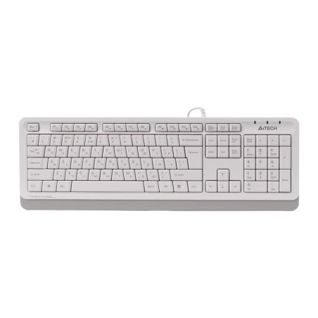 Клавіатура A4Tech FKS10 USB White (4711421963534)