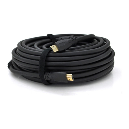 Кабель мультимедійний HDMI M to HDMI M 5.0m V2.0 4K black Ritar (HDMI(M)/(M)V2.0-5m-347B)
