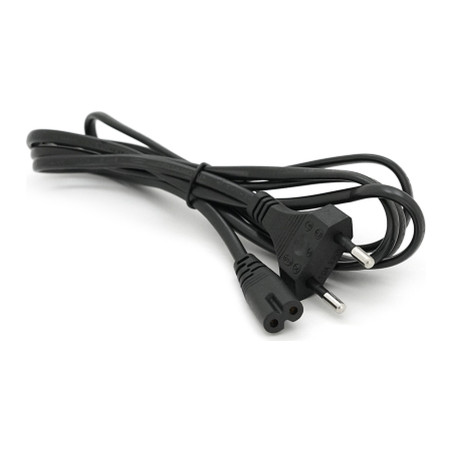 Кабель живлення C7 1.8m 0.5mm2 black Voltronic (PC-184/2 CEE7/16-C7-CCA18)