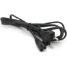 Кабель живлення C7 1.8m 0.5mm2 black Voltronic (PC-184/2 CEE7/16-C7-CCA18)