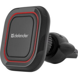 Універсальний автотримач Defender CH-129 червоний, магніт, на решітку вентиляції (29130)