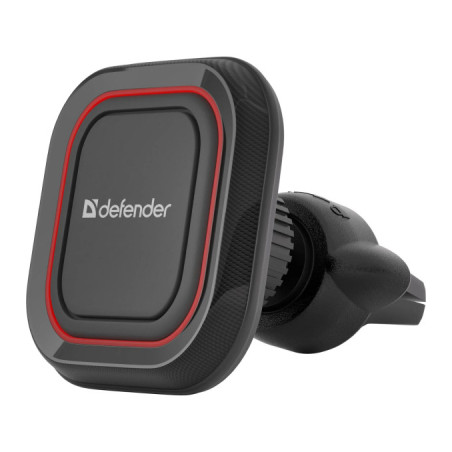 Універсальний автотримач Defender CH-129 червоний, магніт, на решітку вентиляції (29130)