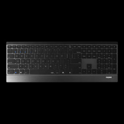 Клавіатура Rapoo E9500M Wireless Black (E9500M Black)