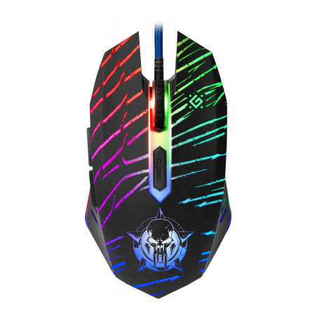 Мишка Defender Dark Agent GM-590L USB Black (52590)