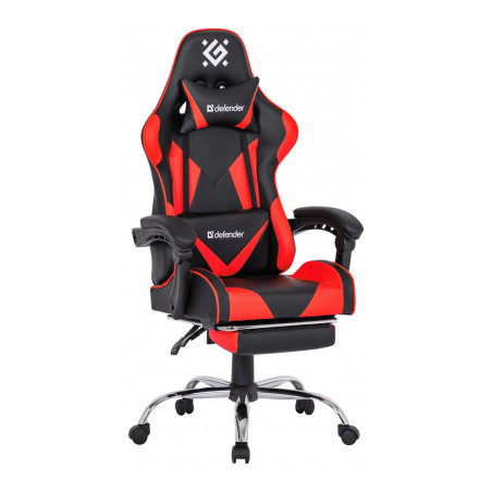 Крісло ігрове Defender Pilot Black/Red (64354)