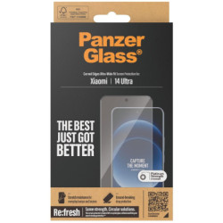 Скло захисне PANZERGLASS Xiaomi 14 Ultra Ultra-Wide Fit (PG_8074)