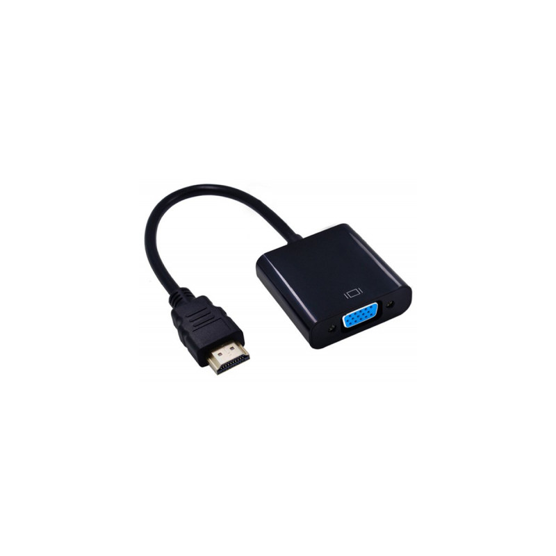 Перехідник HDMI M to VGA F (без додаткових кабелей) ST-Lab (U-990 Pro BTC)