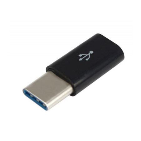 Перехідник Type-C to Micro USB Lapara (LA-Type-C-MicroUSB-adaptor black)