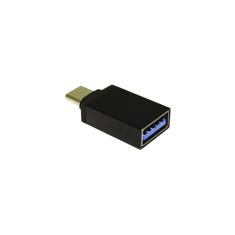 Перехідник Lapara USB Type-C male to USB 3.0 Female (LA-MaleTypeC-FemaleUSB3.0 black)