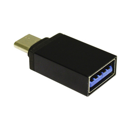 Перехідник Lapara USB Type-C male to USB 3.0 Female (LA-MaleTypeC-FemaleUSB3.0 black)
