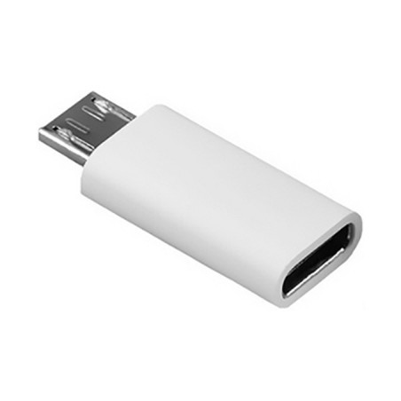 Перехідник Lapara Micro USB Male to USB 3.1 Type-C Female white (LA-MaleMicroUSB-TypeC-Female white)