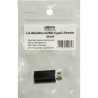 Перехідник Lapara Micro USB Male to USB 3.1 Type-C Female black (LA-MaleMicroUSB-TypeC-Female black)